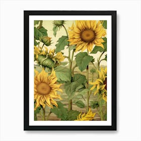 Sunflowers Poster