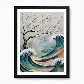 Cherry Blossom Tree 9 Art Print