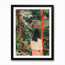 In The Garden Tofuku Ji Japan 1 Art Print