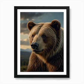 Grizzly Bear 3 Art Print