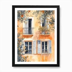 Cannes Europe Travel Architecture 2 Art Print