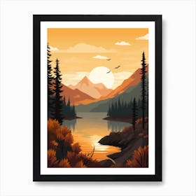 Autumn Landscape 6 Art Print