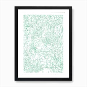 Jungle Lovers Art Print