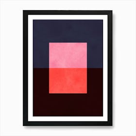 Modern geometric art 7 Art Print