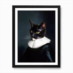 Dutch Master Nickson The Cat Pet Portraits Art Print