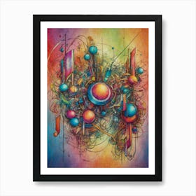 Abstract Painting 12 Art Print