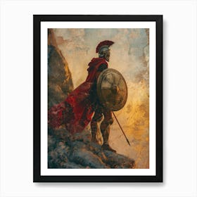 Spartan Warrior 6 Art Print