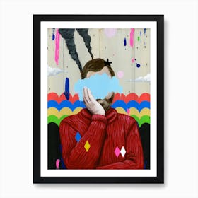 SAD Art Print