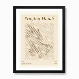 Praying Hands By Albrecht Durer (1508) Art Print