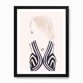 Lindsey Wixson Art Print