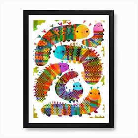 Caterpillars Art Print