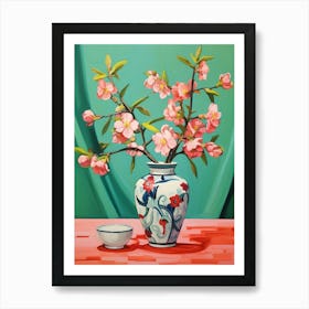 Blossoms In A Vase Art Print