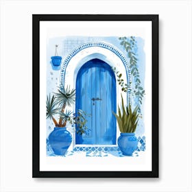 Blue Door 56 Art Print