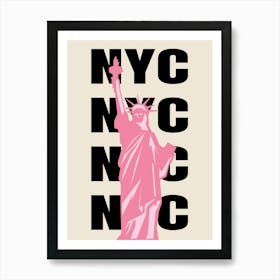 New York City, Statue Of Liberty Art Print