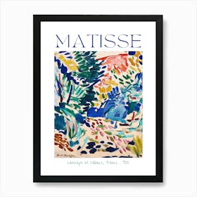 Landscape at Collioure, France by Henri Matisse 1905 HD Remastered Perfect Poster Print for Feature Wall Mid Century Artist Painting Art Print