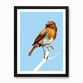 The Robin Art Print