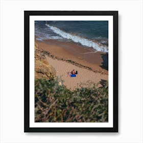 Flat Out in Lagos, Portugal Art Print