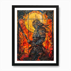 Samurai 6 Art Print