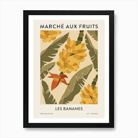 Fruit Market - Bananas Art Print