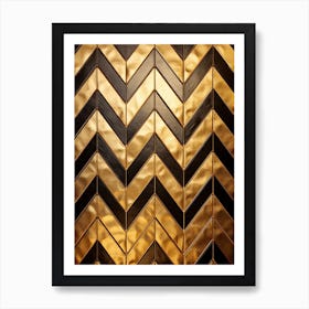 Geometric Pattern Illustration 15 Art Print