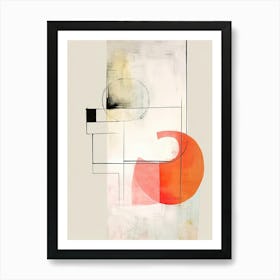 Abstract Art, Tokyo, 1960 7 Art Print