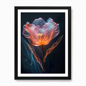 Tulip Flower Art Print