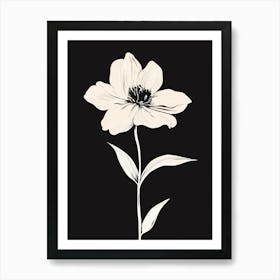 White Flower 1 Art Print