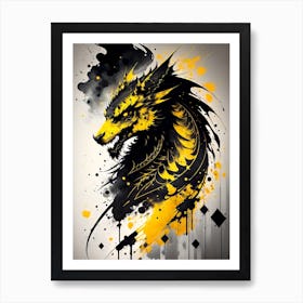 Dragon Painting Art Print