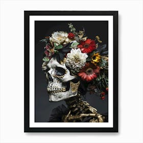 Day Of The Dead Skull Art Print