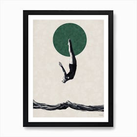 Dive Art Print