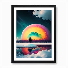 Celestial Zephyr Art Print