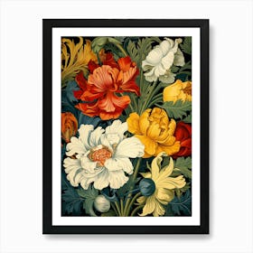 Flowers In A Vase 23 Art Print