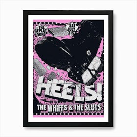 Poster Design For Punk Show Art Print