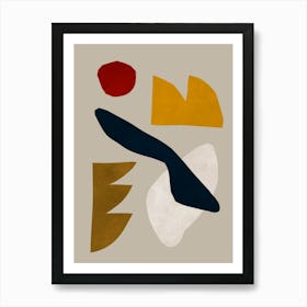 Modern expressionist 11 Art Print