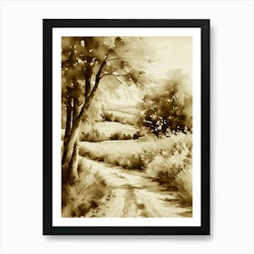 Country Road 43 Art Print