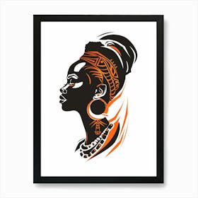 African Woman 190 Art Print