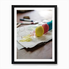 Easter Eggs 500 Art Print