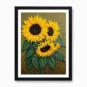 Sunflowers 7 Art Print