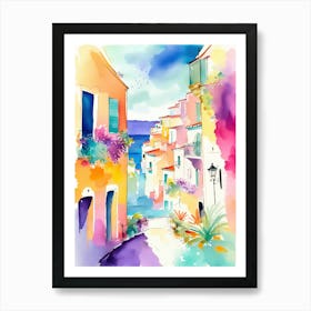 French Riviera 1 Art Print