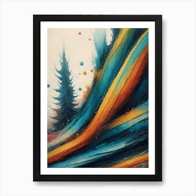 Abstract Painting 1 Art Print