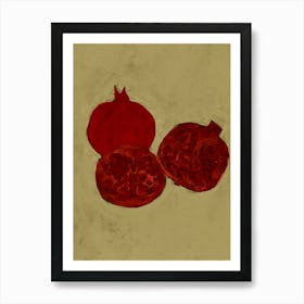 Winter Fruit Art Print