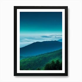 Blue Ridge Mountains Art Print