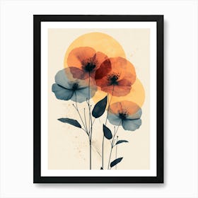 Poppies Canvas Print 51 Affiche