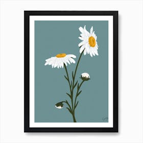 Flower Daisy Art Print