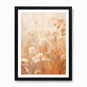 Boho Dried Flowers Lantana 2 Art Print