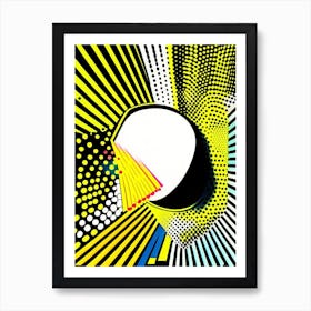 Cosmic Background Radiation Bright Comic Space Art Print