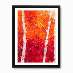 Birch Trees 7 Art Print