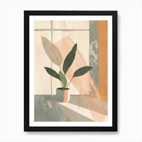 Plant In A Pot 64 Art Print