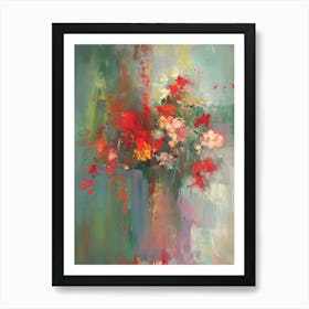 Flowers In A Vase 108 Art Print