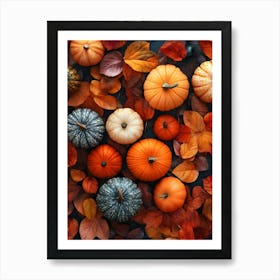 The Pumpkin Harvest 6 Art Print